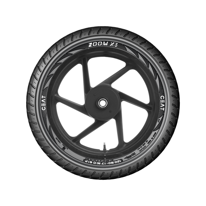 CEAT Zoom X3110/80-17 57P Bike Tyres - 110/80-17 57P