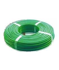 Polycab 1 Sqmm Single Core FR Green Copper Pvc Insulated Flexible Cable, Length: 100 m