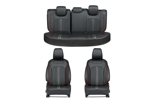 Maruti Suzuki Cross-Country Black Dash Finish Seat Cover | Fronx - 990J0M74TB3-010