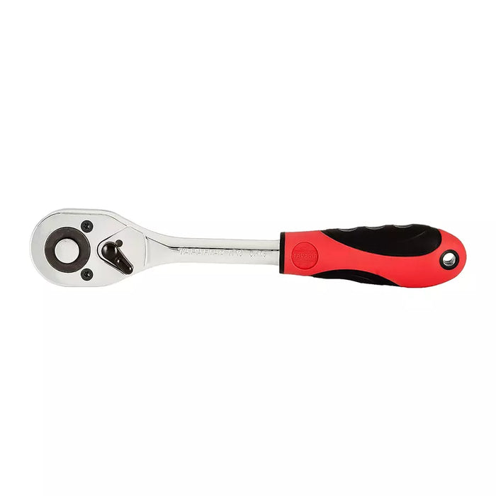 Taparia 1715 Steel 1/2 inch Square Drive Ratchet Handle Red & Silver