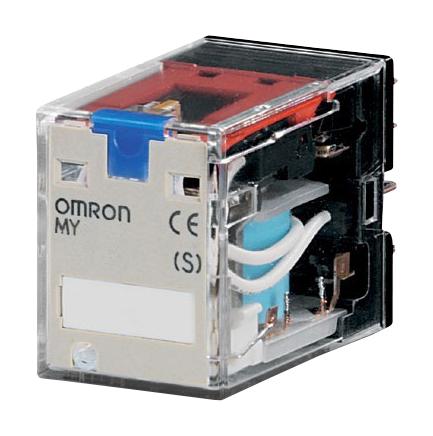 Omron MY4IN DC 24 (S) 3A 4PDT RELAY WITH LED 24V DC OMRON
