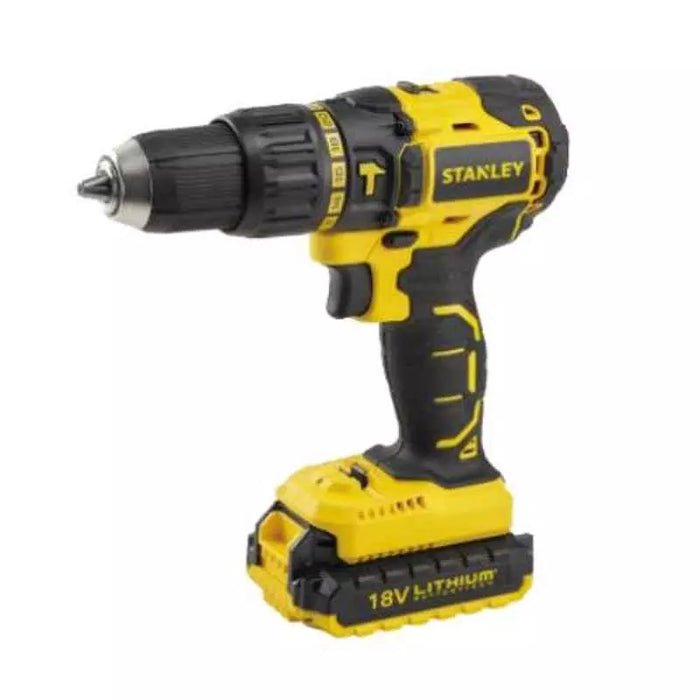 Stanley 0 to 350 RPM Hammer Drill Driver Kit (With Battery), SCH20C2K-B1