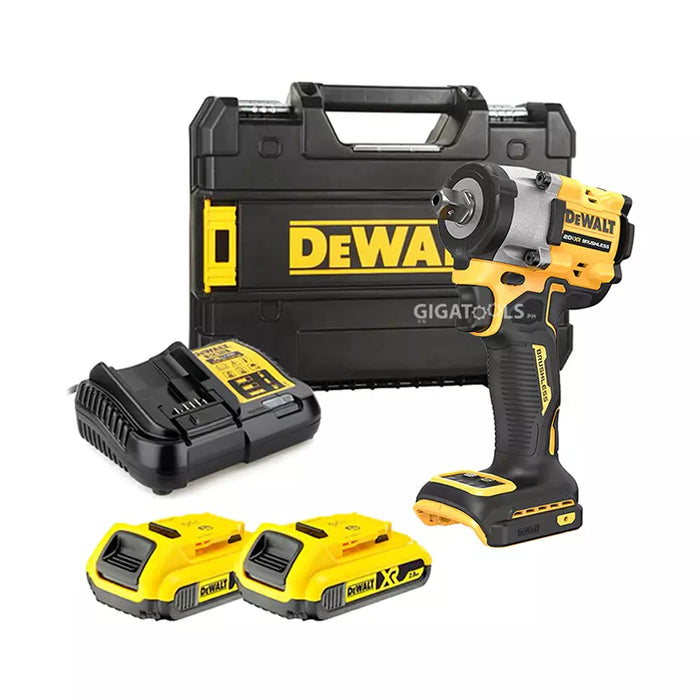 Dewalt 20 V Max 1/2 inch Compact Impact Wrench Detent (With Battery Pack), DCF922M2-B1