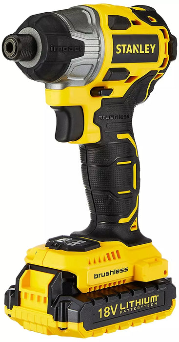 Stanley 18 V Impact Drill Driver (With Battery), SBI201D2K-B1