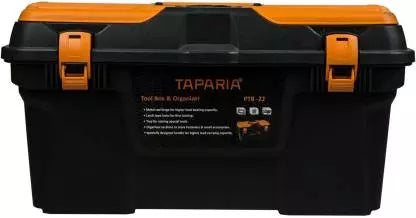 Taparia Plastic Tool Box With Organizer PTB 22