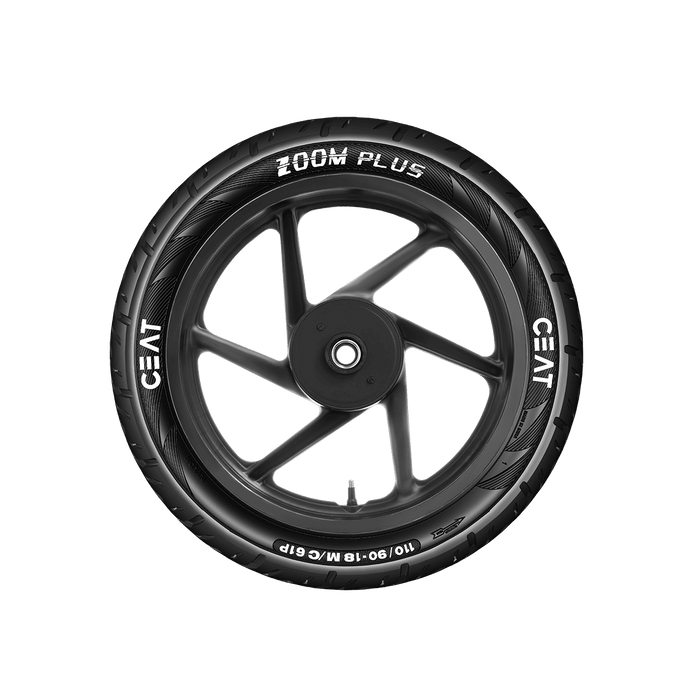 CEAT Zoom Plus110/90-18 61P Bike Tyres - 110/90-18 61P