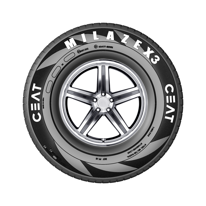 CEAT Milaze X3155/70R13 75T Car Tyres - 155/70R13 75T