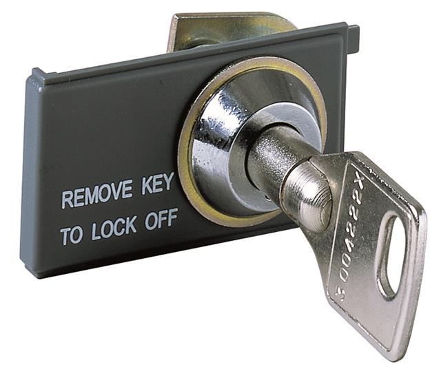 ABB KEY LOCK OPEN POS. N.20005 E1/6 new - 1SDA058270R1