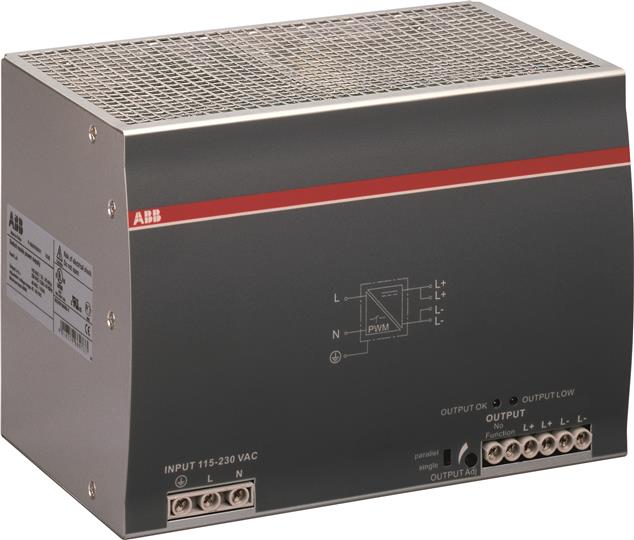 ABB CP-E 24/20.0 Power supply In:115/230VAC Out: 24VDC/20A - 1SVR427036R0000