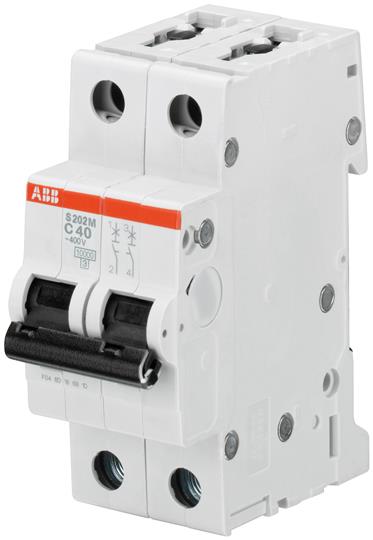 ABB S202M-C 4 Mini Circuit Breaker- 4 Amp - 2CDS272001R0044