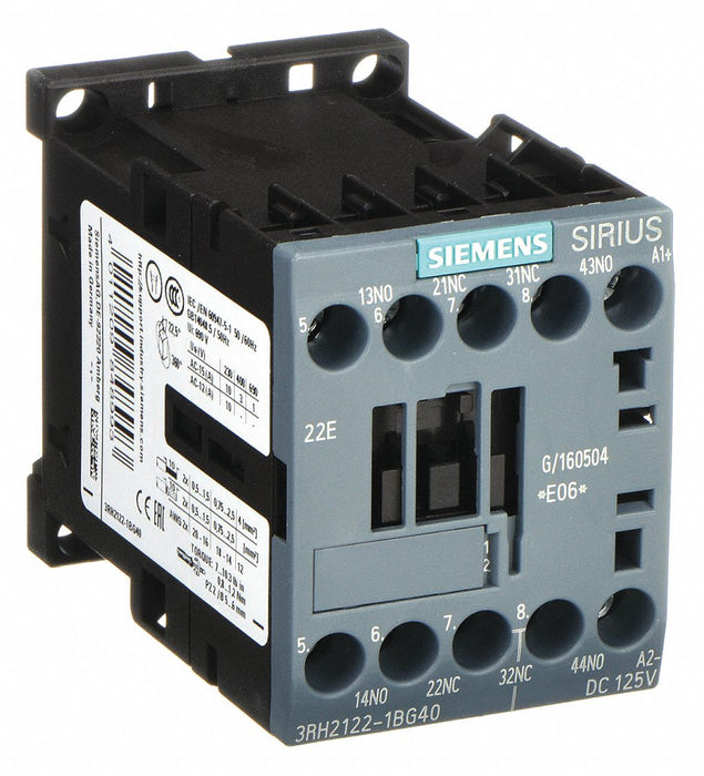 Siemens Power Contactor 65A- 30 Kw- 1No+1Nc- 110V Ac 50Hz- 3P- Size S2- Screw Terminal - 3RT20371AG20