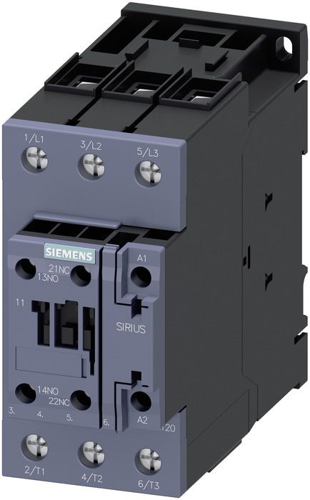 Siemens 3RT20381AG20 - TP Power Contactor With 1NO+1NC- 80A- 110Vac