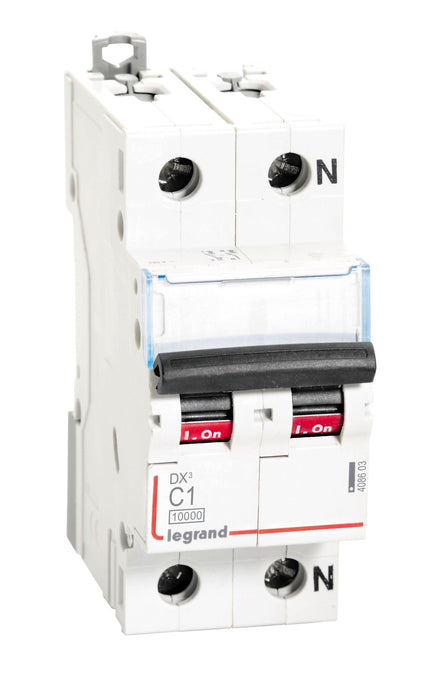 Legrand 408603 - 1A SPN 10kA C ~ AC:240V DX3 MCB