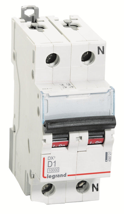 Legrand 408727 - 1A SPN 10kA D ~ AC:240V DX3 MCB