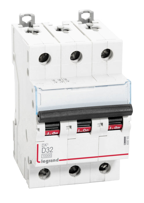 Legrand 408765 - 32A TP 10kA D ~ AC:415V DX3 MCB