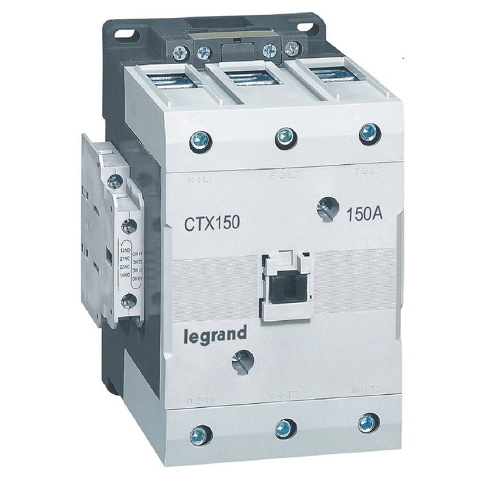 Legrand 416266- 150A TP Contactor CTX3- 100-230V AC/DC- 2No+2NC Screw Treminal