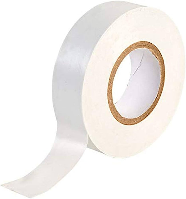 Finolex 95910D0O25 Self Adhesive PVC Electrical Insulation Tape - White (Pack of 30)