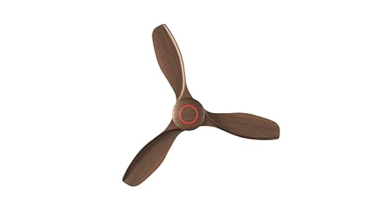 Polycab 48 Silencio 1200mm Premium Silent Ceiling Fan with ABS Blades (Cruiser Rose Wood)