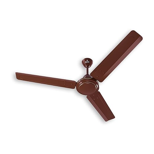 Polycab 48 Zoomer High Speed 1200mm 1 Star Rating Ceiling Fan (Luster Brown)