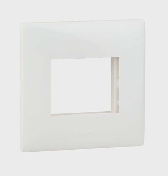 Legrand 675562(S) - 2 MODULE PLATE MYLINC MODULAR WHITE PLATE(675562) (Pack Of 20 Qty)