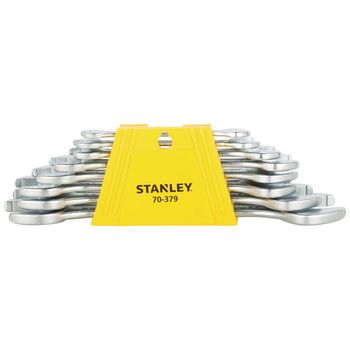 Stanley 70-379E - WRENCH SET O/E, 8PCS (6X7 TO 20X22)MM