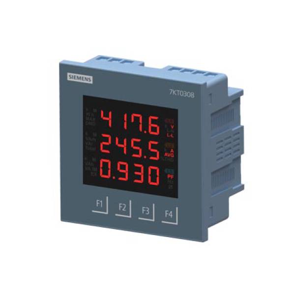 Siemens Power Monitoring Device Panel instrument for std electrical values Protocol - 7KT0308