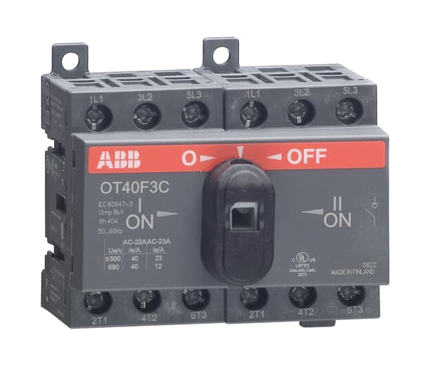 ABB Change over Switch & Accessories - 1SYN104913R1001 - OT40F3C