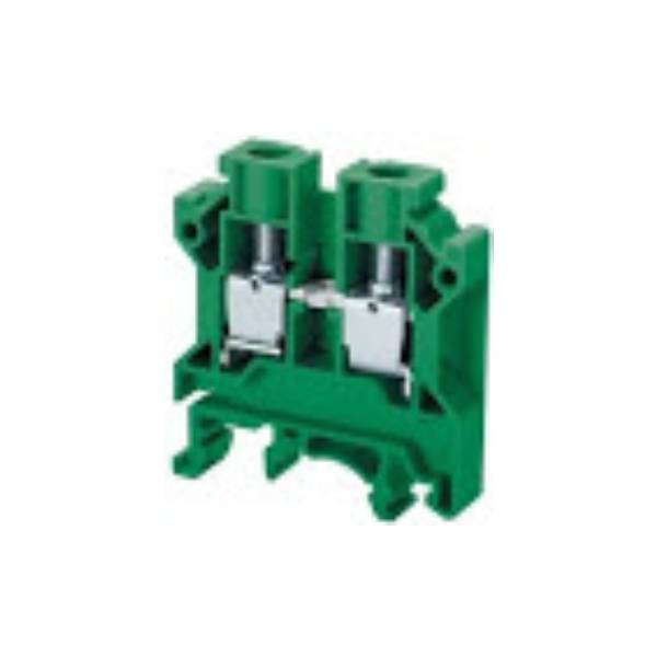 Connectwell 6.0 Standard Feed Through Pa Scr Terminal Block - CTS6UGN (Pack Of 100 Qty)