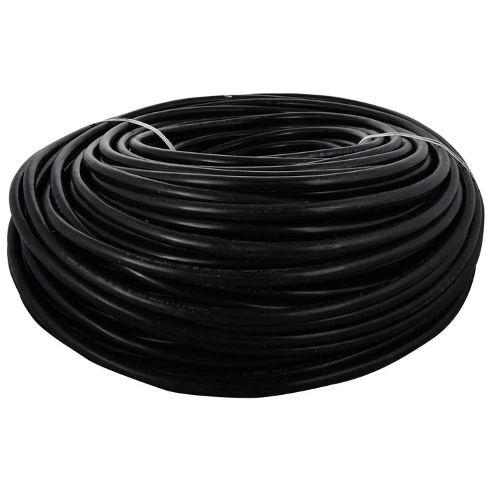 Polycab 1 SQMM X 8 CORE PVC Insulated & SHEATHED COPPER FLEXIBLE FRLS CABLE BLACK (100 Meters)
