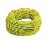 Finolex 10 SQMM X 1 CORE (FR) PVC INS. COPPER FLEXIBLE FR-LSH CBL YELLOW/GREEN - (100 Meters)