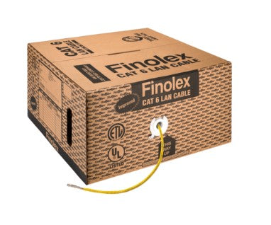 Finolex -UTP-4 PAIR CAT6 YELLOW LAN CABLE-305M