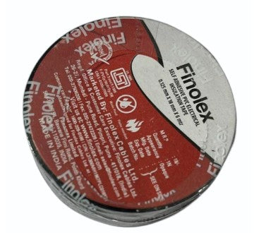 Finolex 95910D0O24 Self Adhesive PVC Electrical Insulation Tape - Red (Pack of 30)