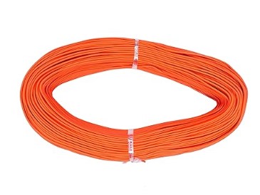 Finolex 0.75 SQMM SINGLE CORE PVC INS. COPPER FLEXIBLE FR-LSH CBL ORANGE - (100 Meters)