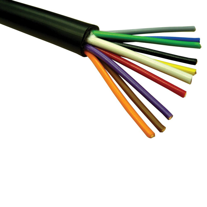 Finolex 10 SQMM X 3 CORE (FR) PVC INS. & SHEATHED COPPER FLEXIBLE CABLE BLACK - (50 Meters)