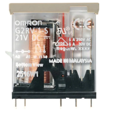 Omron G2RV 1 S DC21 BY OMB SLIM RELAY 21V DC OMRON
