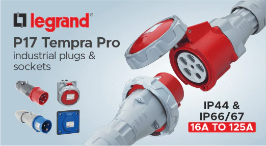 Legrand- P17 Tempra Pro Industrial plugs and sockets
