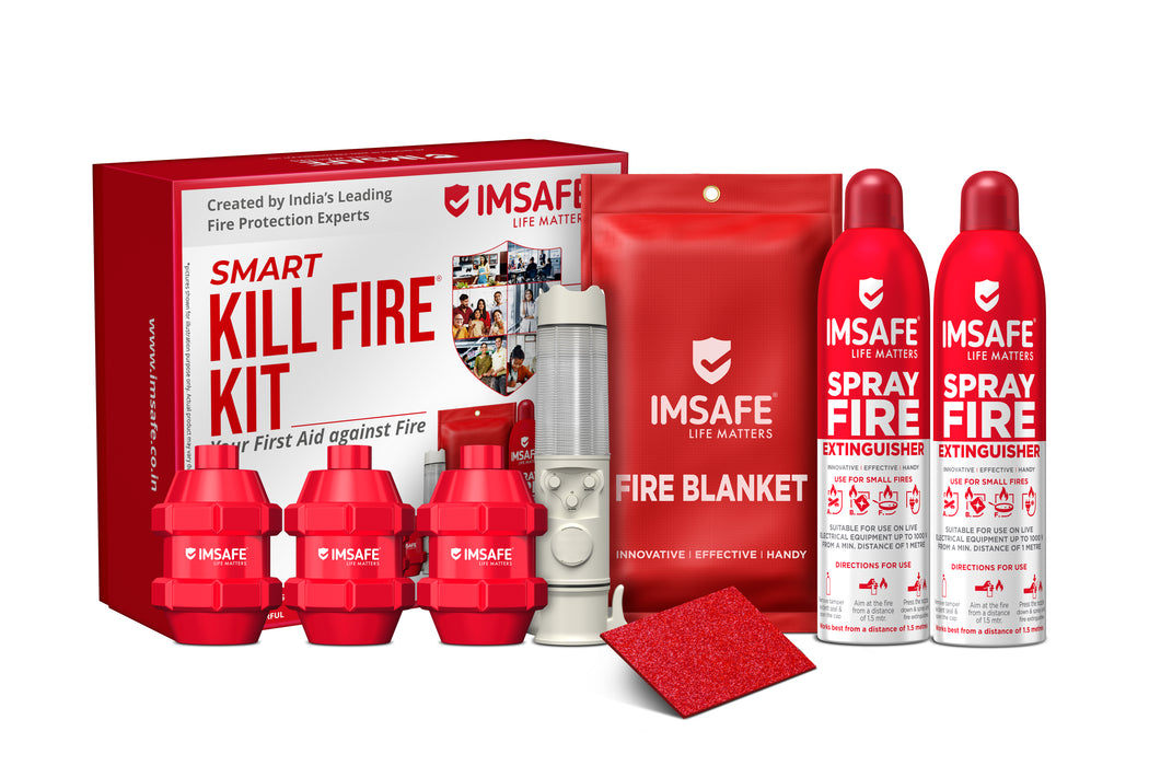 Imsafe Smart Kill Fire Kit First Aid Against Fire