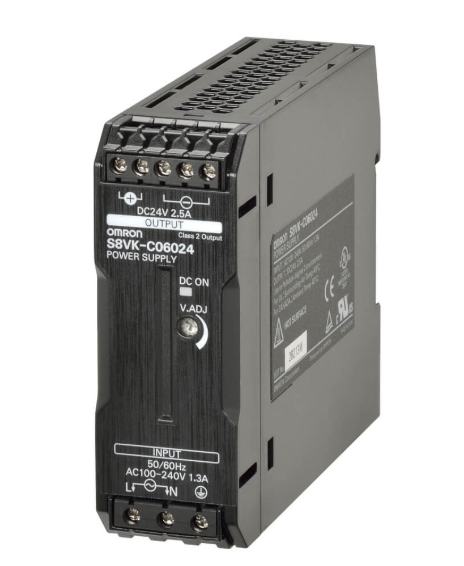 Omron S8VK C06024 2.5A 24VDC 60 W IP 100 240 VAC