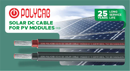 Polycab- Solar DC Cable For PV Modules