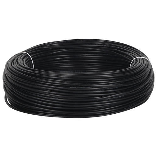 Polycab 4 Sqmm, 3 core Pvc Insulated  & Sheathed Copper Flexible Cable Black (100 Meters)