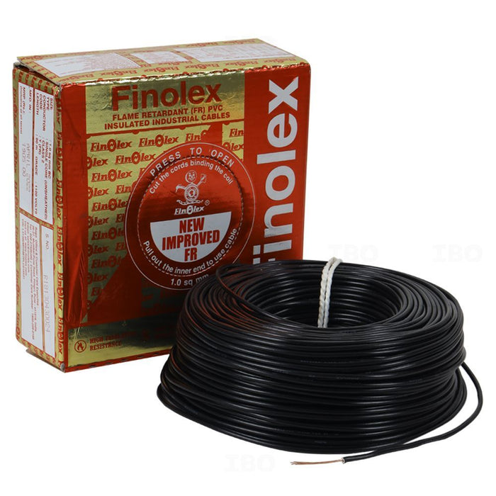 Finolex 1.5 SQMM 1 CORE YELOW FR PVC INSULATED INDUSTRIAL CABLES GOLD PACK 90MTR - (90 Meters x 20 Coil)