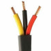 Polycab 2.5 Sqmm, 3 core Black Copper Flexible Insulated Frls Cable (100 Meters)
