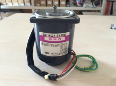 SPG Speed Controller Motor S7I15Gx-S12Ce - 15W,Single Phase,220V, Speed Controller, 1500Rpm,Lead Wire.