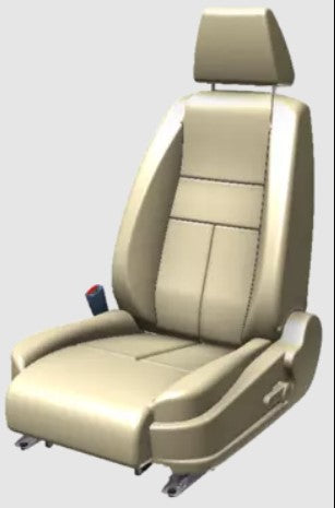 Maruti Suzuki Seat Cover - Racquet Frame Horizontal Finish (PU) | Ignis (Delta & Zeta) - 990J0M66RB3-190
