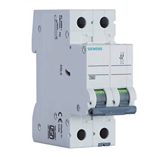 Siemens 5SL72407RC - 40A 2P 15kA 415V AC 5060Hz WITH C CURVE BETAGARD MINIATURE CKT BREAKER