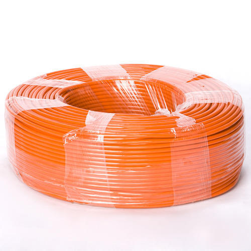 Polycab 0.5 Sqmm Single core Pvc Insulated Copper Fle Frls Cable Orange (100 Meters)