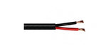 Polycab 0.50 Sqmm, 2 core Pvc Insulated & Sheathed Cop. Flexible Cable Black (100 Meters)