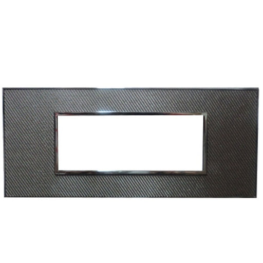 Legrand 576387 WOVEN METAL PLATE WITH FRAME 6 MODULE ARTEOR