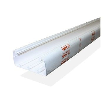 Legrand 010422 PLASTIC TRUNKING WITHOUT COVER 105MM X 50MM (1Qty 2Mtr)