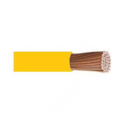 Polycab 10 Sqmm, 1 core Pvc Insulated Copper Flexible Cable Yellow (100 Meters)